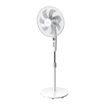 美的（Midea）电风扇 家用落地扇低噪节能摇头七叶大风量风扇俯仰可定时调节广角送风易清洗 SAE40E /家用电器 /生活电器 /电风扇 商品图5