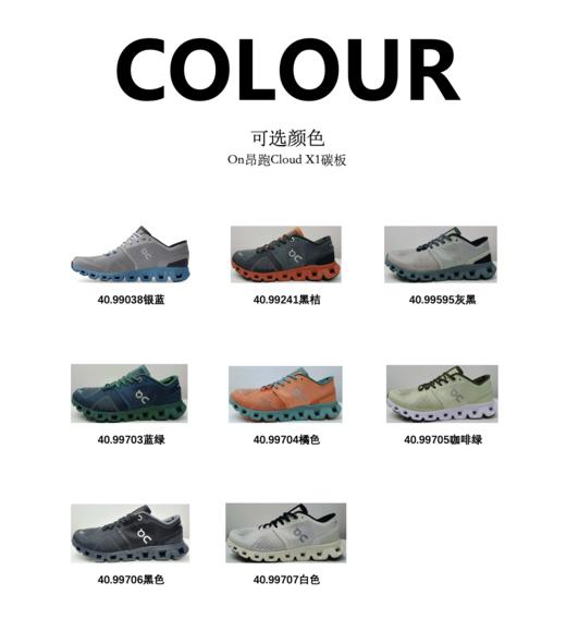 On 昂跑Cloud X1云端科技超轻多功能运动减震综合训练鞋 商品图1