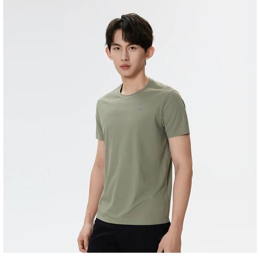 K隆 冷黑科技防晒面料弹力抗皱圆领短袖T恤 Z-15430 商品图4