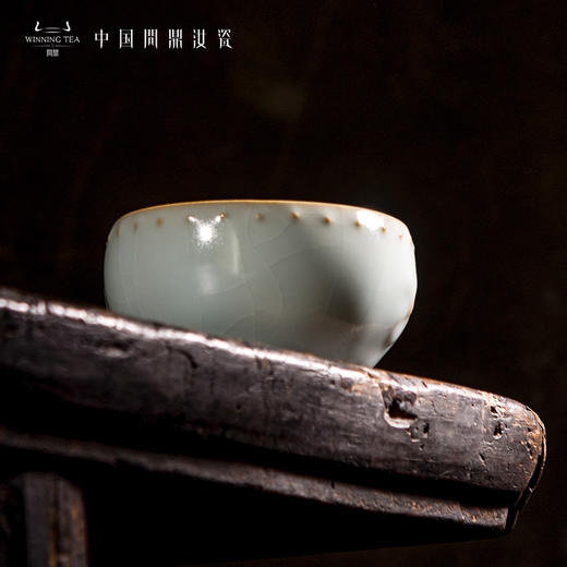 问鼎汝瓷天青大战鼓杯 商品图2