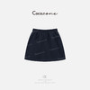 COCO ZONE 刘一一 “万能半裙”松紧腰简约复古绑带短裙CD2A0241 商品缩略图4