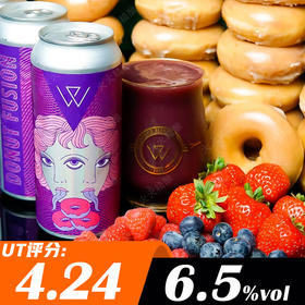 织水 紫色双面人 473ml