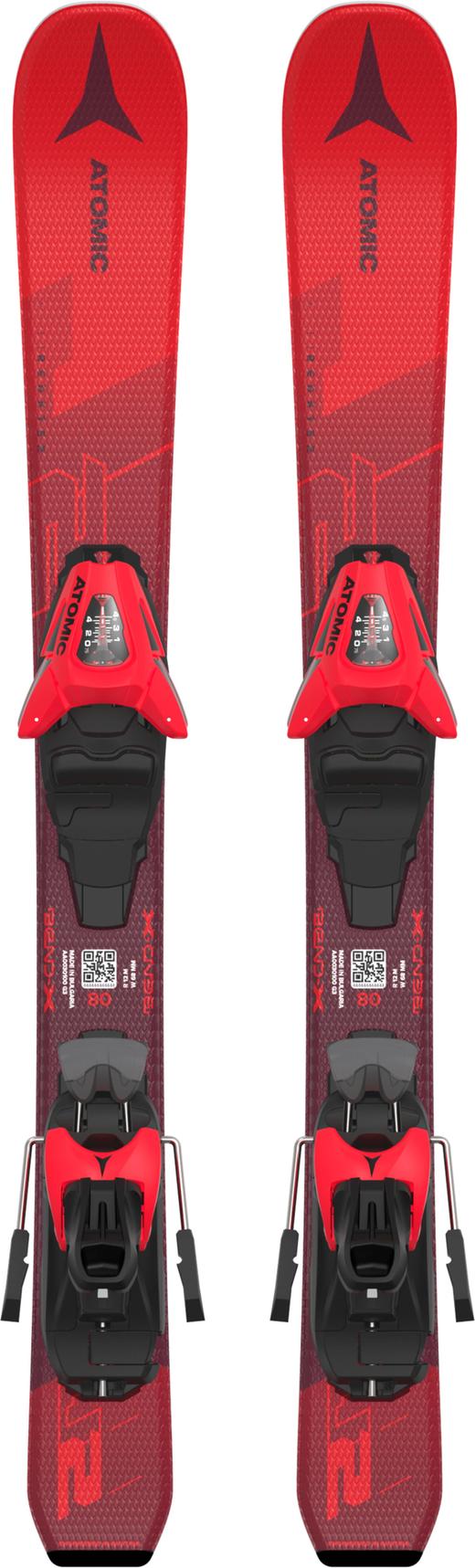 【七折清仓】ATOMIC阿托米克23/24雪季滑雪双板青少年儿童专业高山滑雪板REDSTER J2+C5GW 红色 AASS03308 AASS03306 AASS02786 商品图1