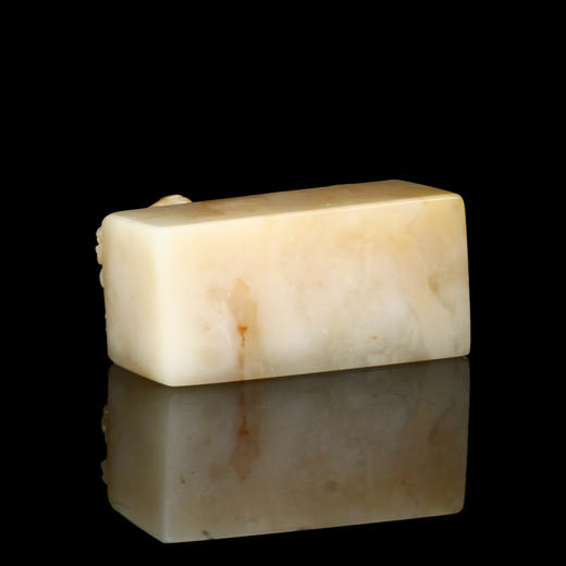 孤品016918：老挝石北部兽钮扁章-4.7*2.3*3.8cm 商品图4