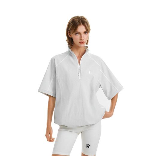 FDR轻盈凉感防晒衣男女夏季户外运动拉链吸湿速干短袖t恤 商品图3