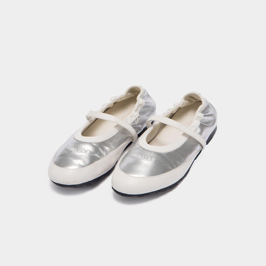 HERLIAN 2025年夏季新品女士复古拼色芭蕾运动鞋 商品图4