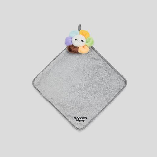 GOODBAI GOODEES五彩太阳花玩偶logo刺绣擦手巾 商品图0