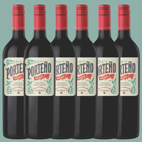 【整箱】阿根廷鼎级百年名庄 施华洛士奇旗下酒庄 Norton Porteño Malbec  诺顿酒庄港湾马尔贝克红葡萄酒