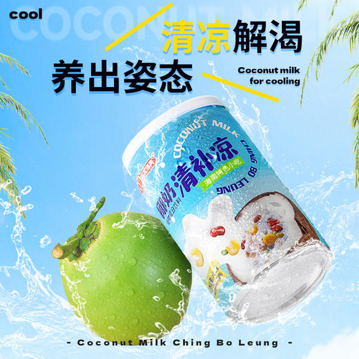 南国椰奶清补凉  多种优质谷物，健康又饱腹 收到后冰箱冷藏风味更佳  椰奶 绿豆玉米植物蛋白谷物饮料   海南特产代餐椰子汁饮料 海南特产 商品图2