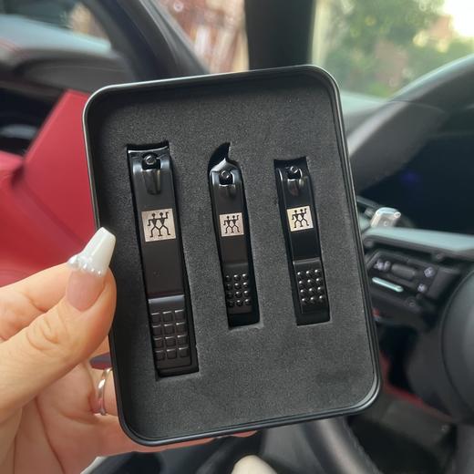F613 双LI人不锈钢指甲剪三件套 商品图1