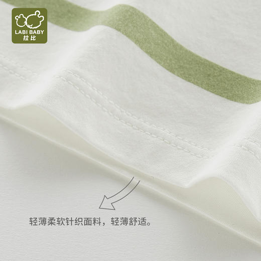 拉比-童衣类（春）I5丛林背心服套装灰绿080 商品图1
