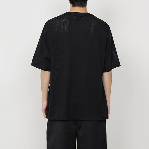 marka MESH TEE 高支有机棉网眼圆领短袖T恤 商品图2