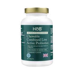 【特卖】荷柏瑞 低糖 咀嚼型复合益生菌压片糖果 120片/瓶【保质期：2026年5-12月】