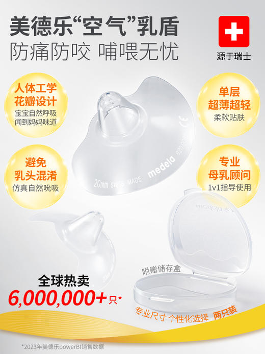 美德乐亲密接触型乳头护罩2入MDL-16612/MDL-16667 商品图4