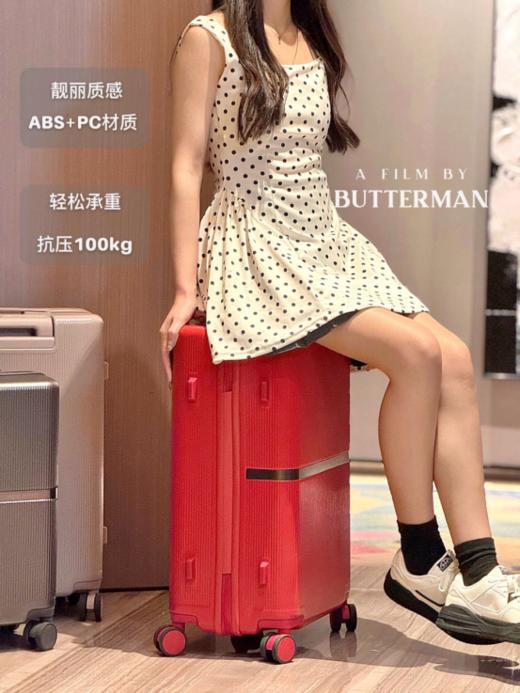 🔥马上旅游季来了❗️❗️暑假特惠💰249到手【MINI ROAD鎏金拉杆箱🧳 】出差旅游必入！🌸一箱解锁精英旅途，贵气不贵价！ ✅内嵌式高品质密码锁安全可靠 商品图2