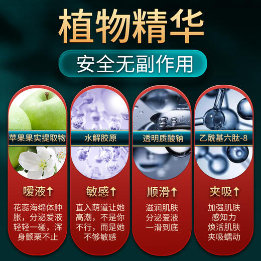 【情趣用品】交悦 涨潮水护理液 注入单支1.5ml 高潮液 商品图4