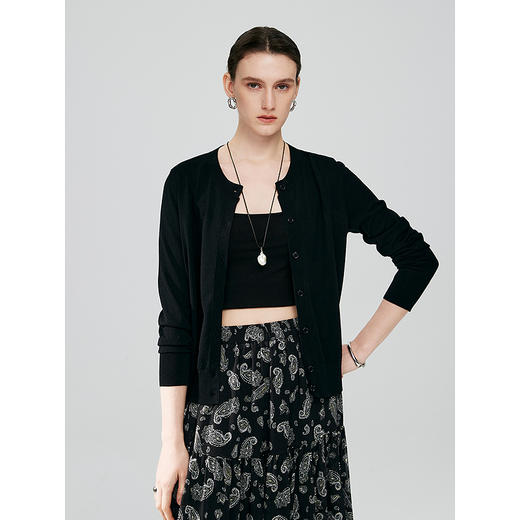 棉仓363635024初棉天丝开衫 商品图2