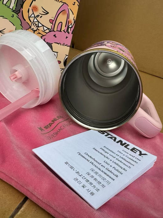 原单正品【Stanley 联名拉布布吸管杯】
1.18L超级巨无霸的容量‼️
夏天喝水太合适啦
保冷保热9小时
快来给自己和闺蜜都安排上吧👭 商品图4