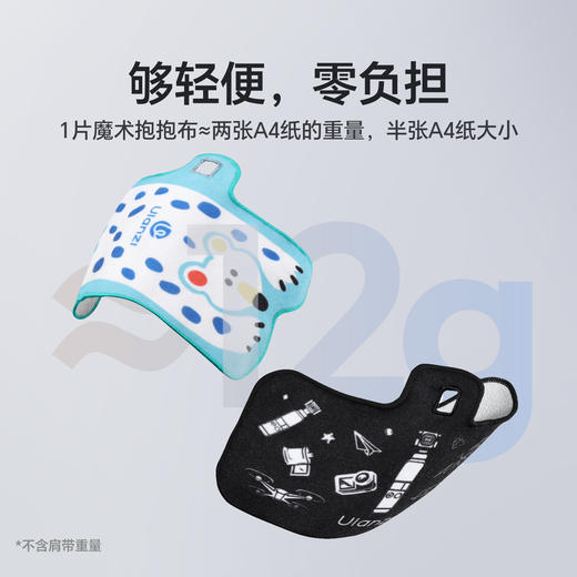 Ulanzi优篮子CO70 Pocket3魔术抱抱布内胆包收纳布适用PK3（抱抱布+肩带+防丢挂绳） 商品图3