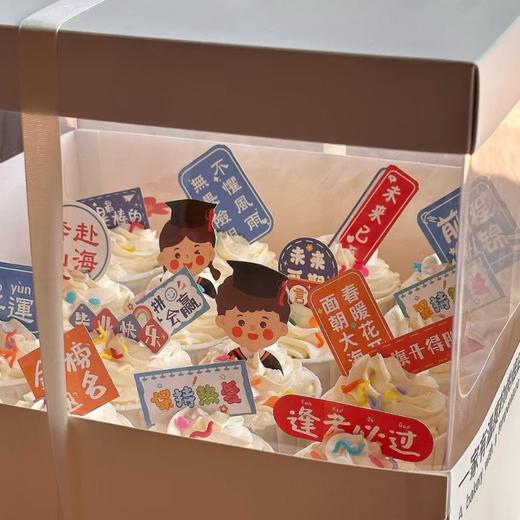 聚会、乔迁等各类庆典杯子蛋糕组合（可定制图案） 商品图2