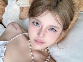 Yukicon半年抛美瞳 薄荷青柠 14.2mm