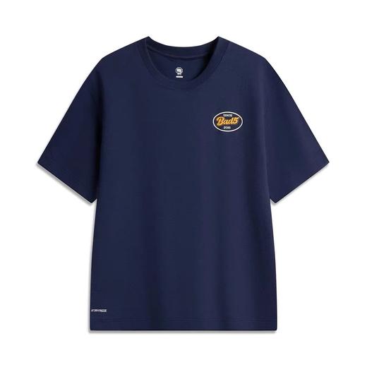 李宁反伍BADFIVE男子冰感舒适吸湿排汗宽松短袖文化衫 商品图1