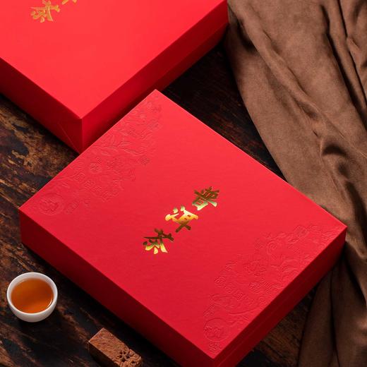 压纹皮盒【红.普洱单饼】18元1套.共 8 套【尾货满10套包邮】 商品图1