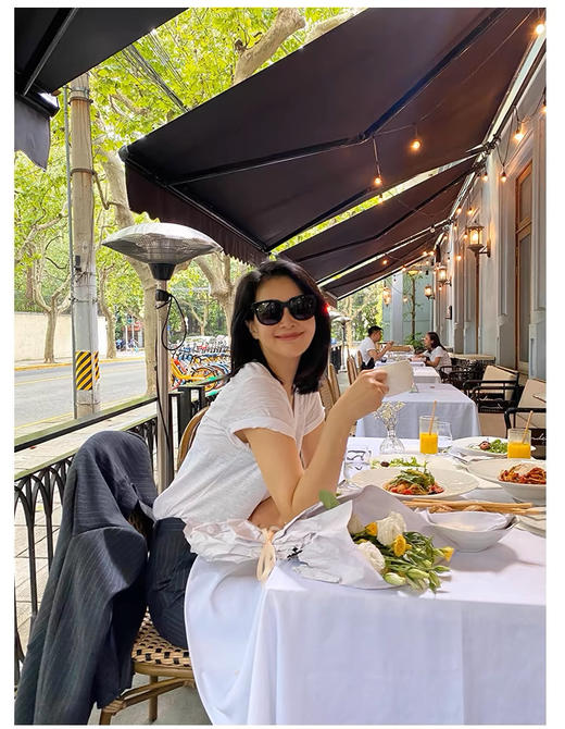 ✨【雪花麻感V领T】7色全开！软到犯规，舒服到不想脱🔥80-160斤都能穿出纸片人效果 商品图6