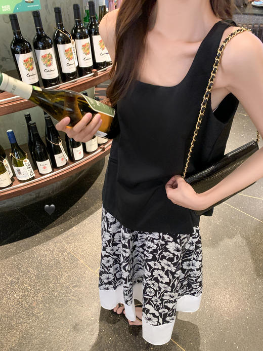 <曾小咸推荐>现货秒杀！微信超特价！黑色背心 日常109.99 立减50 秒杀59.99！碎花半身裙 秒杀79.99！ 商品图6