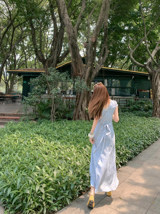 <曾小咸推荐>新品现货秒杀！卖完下架不再补 ！微信粉丝打折价！！碎花连衣裙 日常189.99/件 立减60 秒杀129.99/件！！ 商品图7