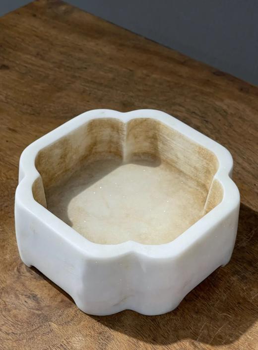 汉白玉倭角菖蒲盆，顺丰包邮 商品图11