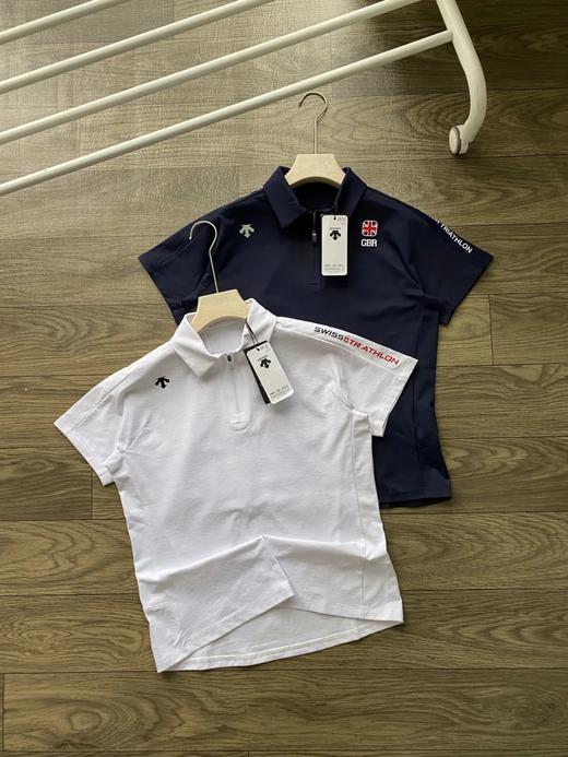 迪桑特TRAINING系列女士束腰polo衫 商品图2