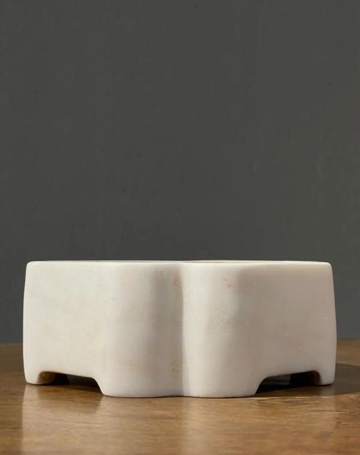 汉白玉倭角菖蒲盆，顺丰包邮 商品图5