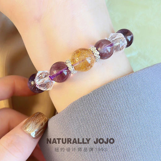 王府井百货、💐巴黎春天有专柜❗️美国高奢品牌❗️ 【NATURALLY JOJO天然水晶手串】 🌸 专柜￥1000~2000 🔥 开团💰99起 商品图6