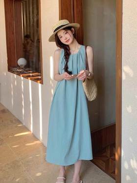  69元速抢！ins百万博主同款无袖裙，这减龄显瘦度我怒囤3件！