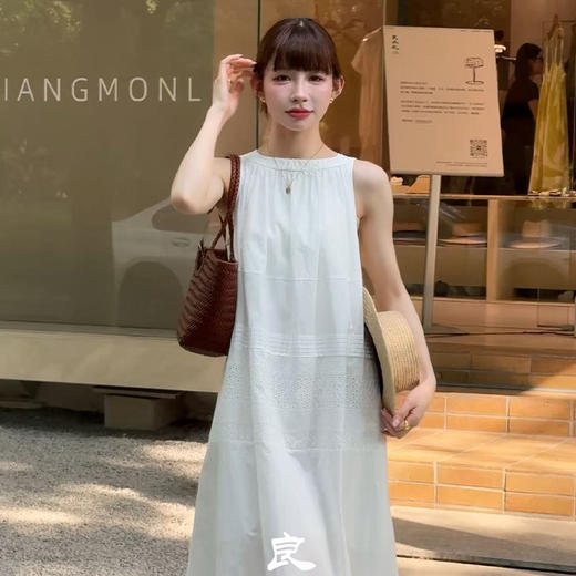 【预售7天】良木礼刺绣花连衣裙（2e040-1） 商品图0