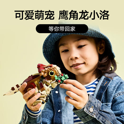 乐高积木     L76970    乐高侏罗纪系列恐龙小洛：鹰角龙 商品图2
