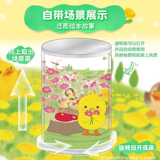 Gakken学研小鸡球球绘本盲盒系列 商品图3