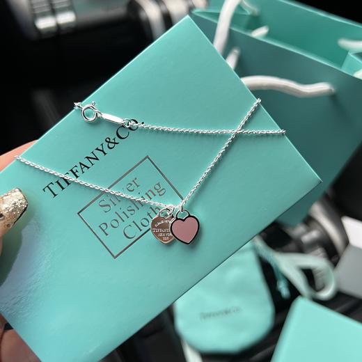 F619 Tiffany蒂芙尼✨爱心牌项链心形吊坠项链 商品图2