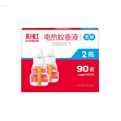 彩虹无味电热蚊香液34ml*2 商品图0