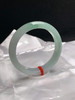 620207，53圈口，糯冰飘花正圈平安镯，晴水底飘花，冰润细腻 商品缩略图1