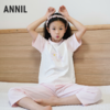 男女童短袖套装夏季新款安奈儿童装JM521227 商品缩略图1
