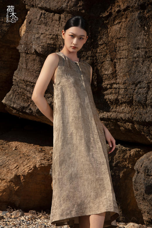 荷木HEMU丨沐芍·长马甲 商品图2