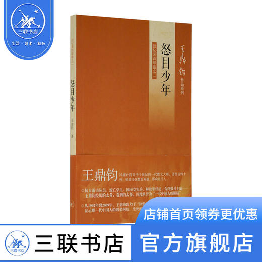 怒目少年（回忆录四部曲之二）王鼎钧作品 现当代文学经典之作  三联书店 商品图0