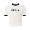 EITIE爱特爱春季新款撞色显瘦百搭基础简约针织衫7701412 商品缩略图11