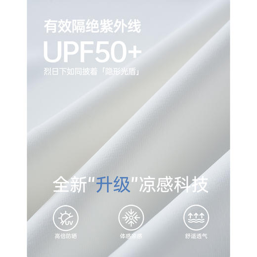 UPF50+防晒凉感西裤 米思阳夏季新款气质通勤高级感白色西装裤高腰垂感显瘦直筒裤3205 商品图4