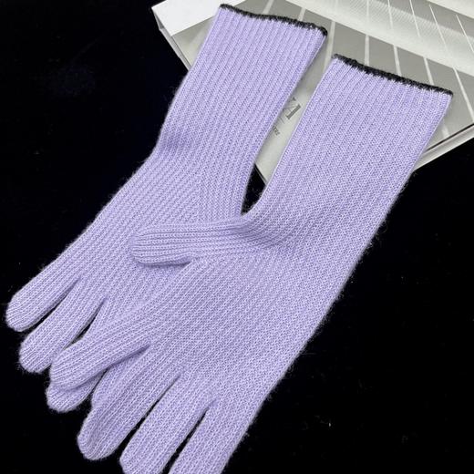 S.Y.C【触感指语】100纯羊绒分指骑行防寒手套 CYR25060 商品图2