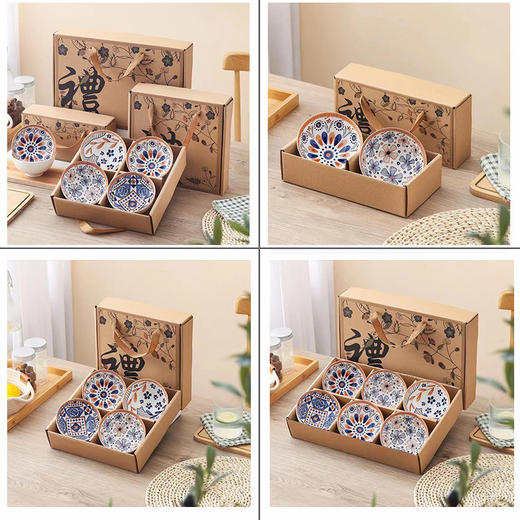 【清仓！日式陶瓷礼盒，精致碗筷套装✨】让每一餐都充满仪式感！日式陶瓷碗筷礼盒 家用餐具套装 送礼套装礼盒 商品图5