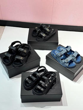 香奶奶真皮凉鞋拖鞋52003