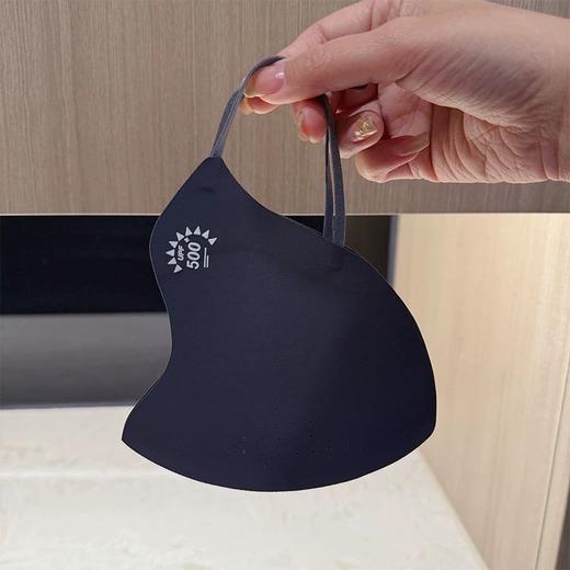 超值两个【无痕透气！防晒口罩】春夏薄款UPF500+冰丝防晒口罩弧型加大冰感透气护眼角7A抑菌。ry 商品图2